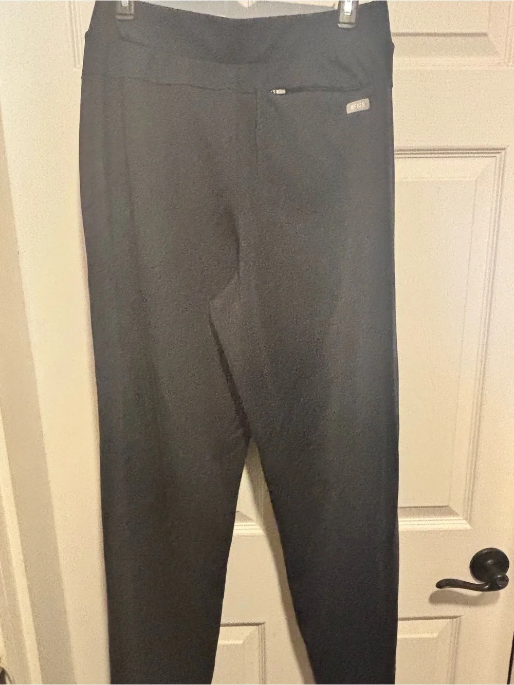 Figs Men's Navy Jogger Sweatpants with Grey Drawstring